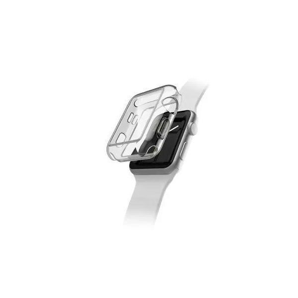 Funda protectora X-Doria Defense Edge 360x Bumper para Apple Watch de 38 mm.