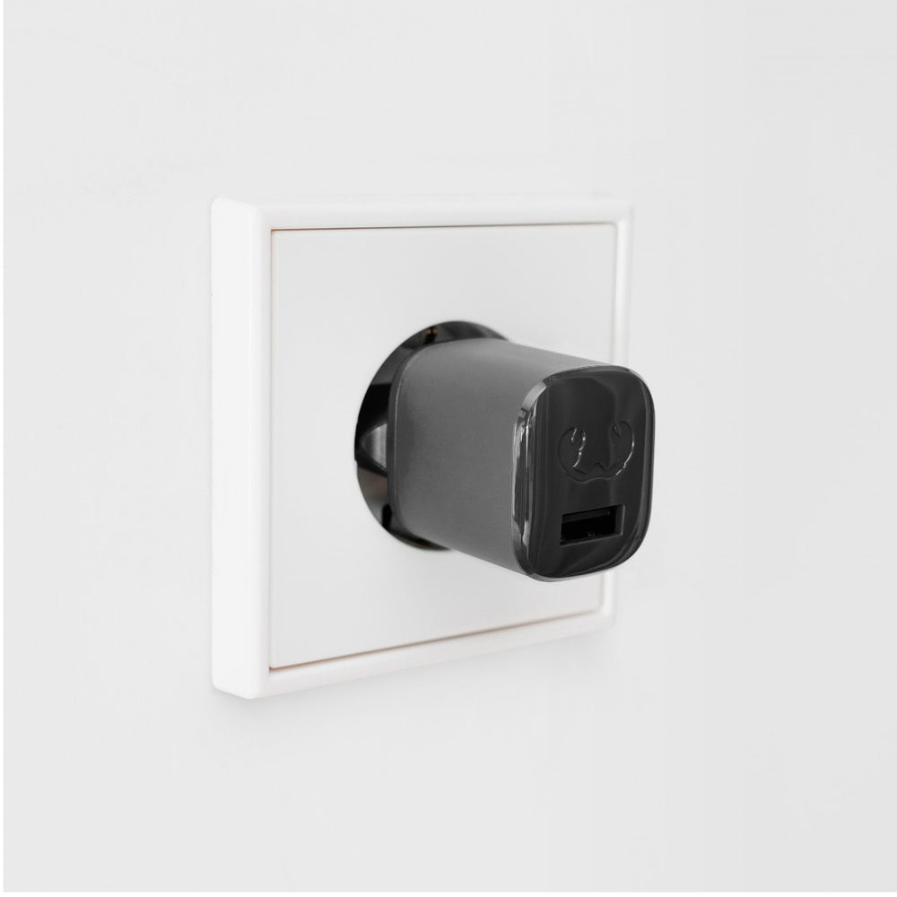 Cargador de corriente Fresh´n Rebel 12W USB storm grey