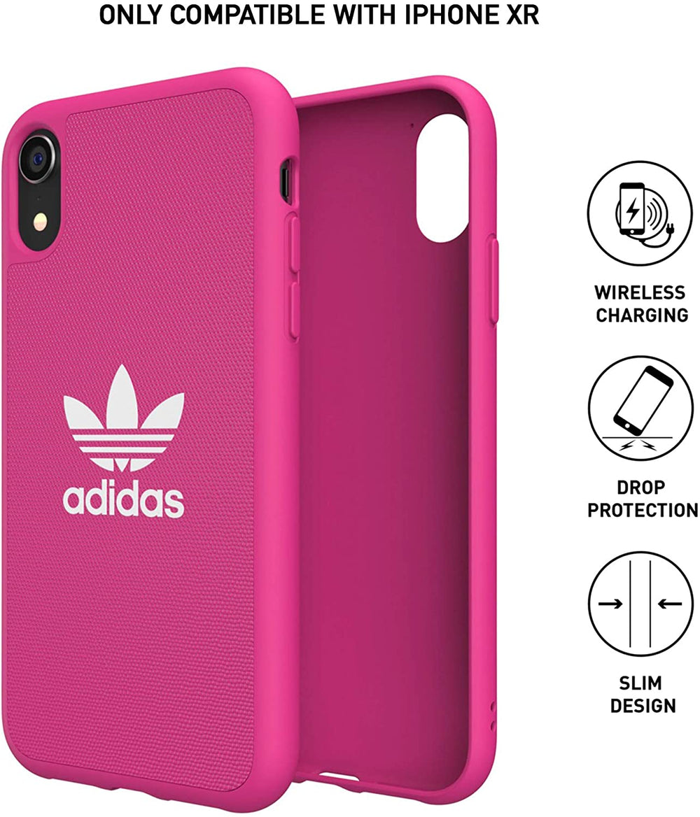 Carcasa Adidas Adicolor Apple Iphone XR Rosa (NUEVA).
