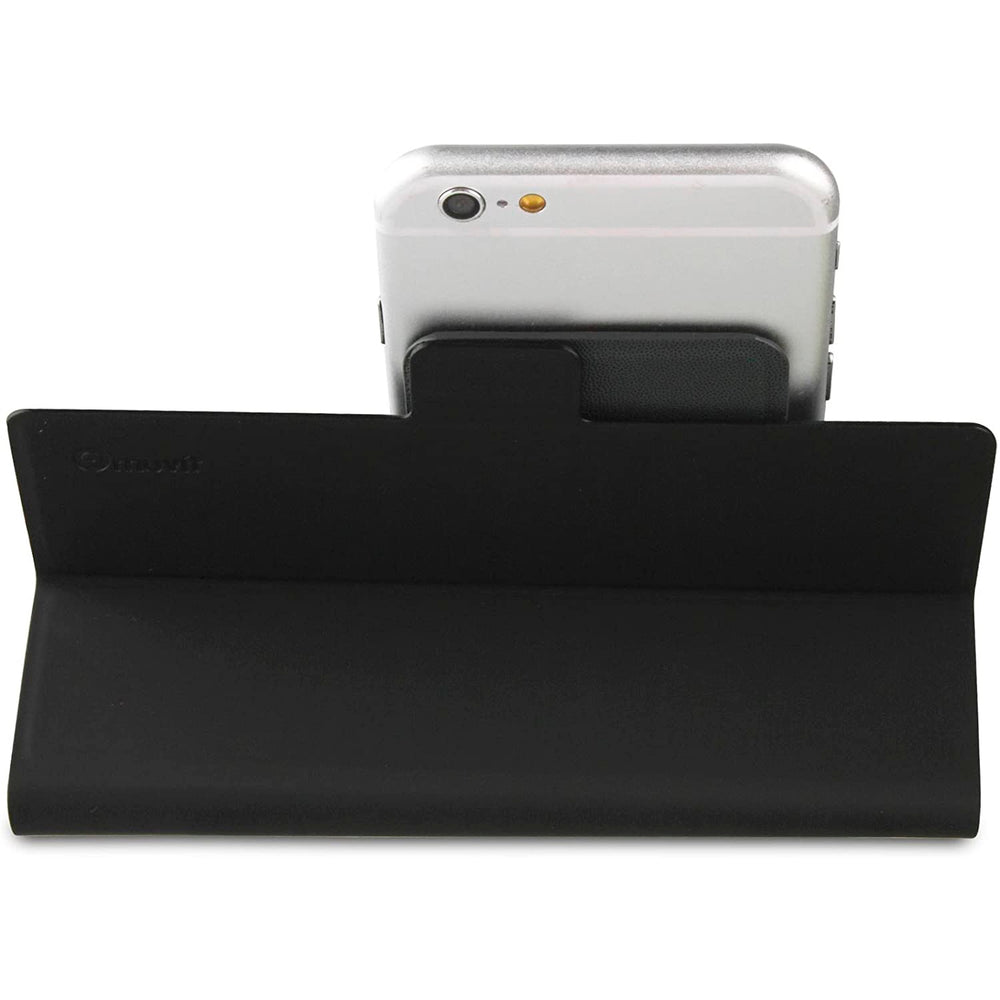 Funda Folio universal Muvit compatible con 4» con función soporte negro.