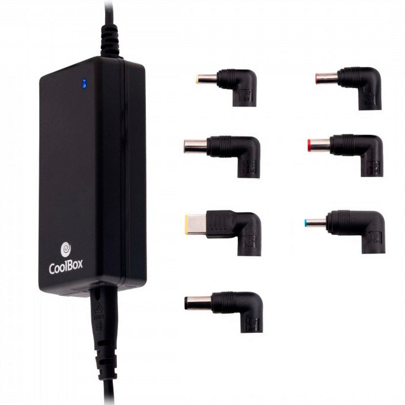 Cargador universal para portátil Coolbox COO-NB065-0 65W