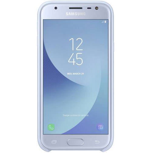 Funda original Samsung Dual Layer para Samsung Galaxy J3 2017 color azul.