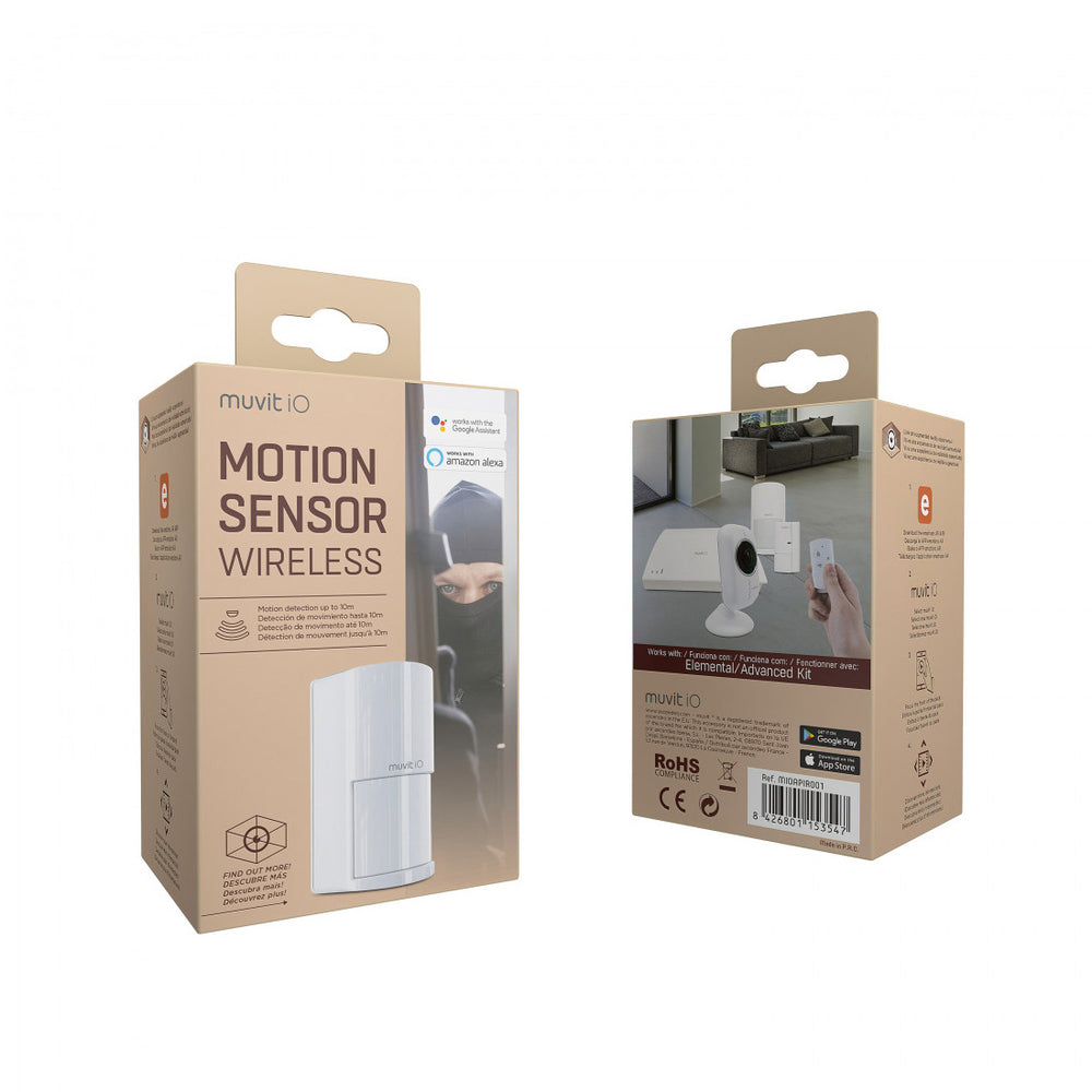 Sensor de movimiento Muvit PIR para interiores (NUEVO)