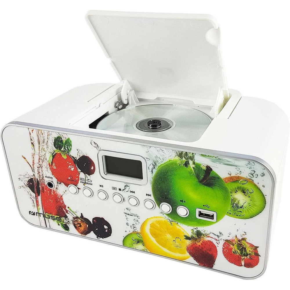 Altavoz Muse M-28 VF Multicolor Reproductor de CD FM, AM AUX, CD, USB, Radio.