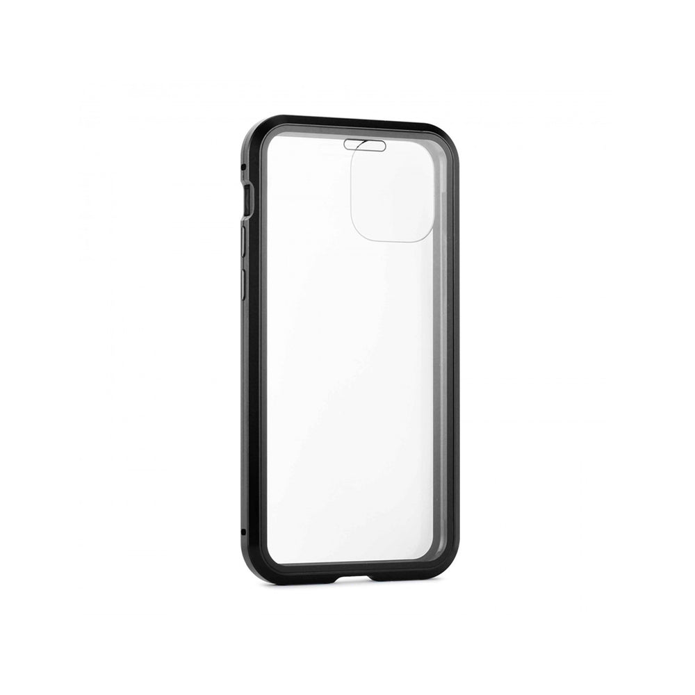 Carcasa Muvit Magnética 360 Transparente con Bordes Negros para iPhone 11 Pro