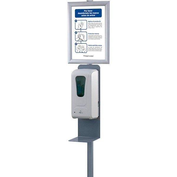 Dispensador Automático de Gel con Soporte Approx Capacidad 1000ml blanco