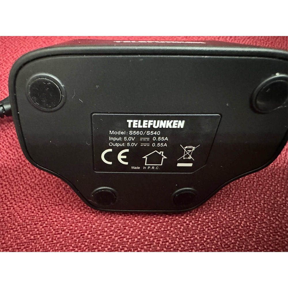 Base de carga original Telefunken para Telefunken S560/S540 + cargador
