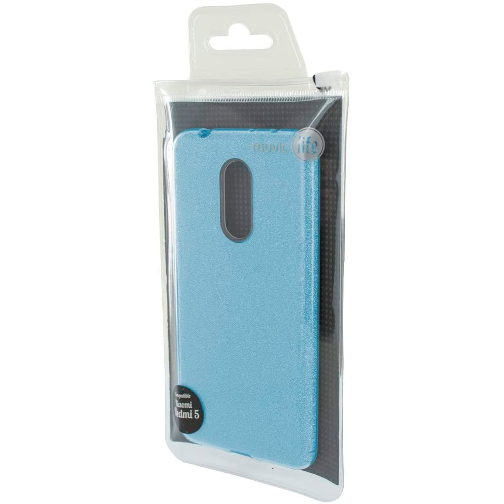 Funda Muvit Life Glow para Xiaomi Redmi 5 Azul.