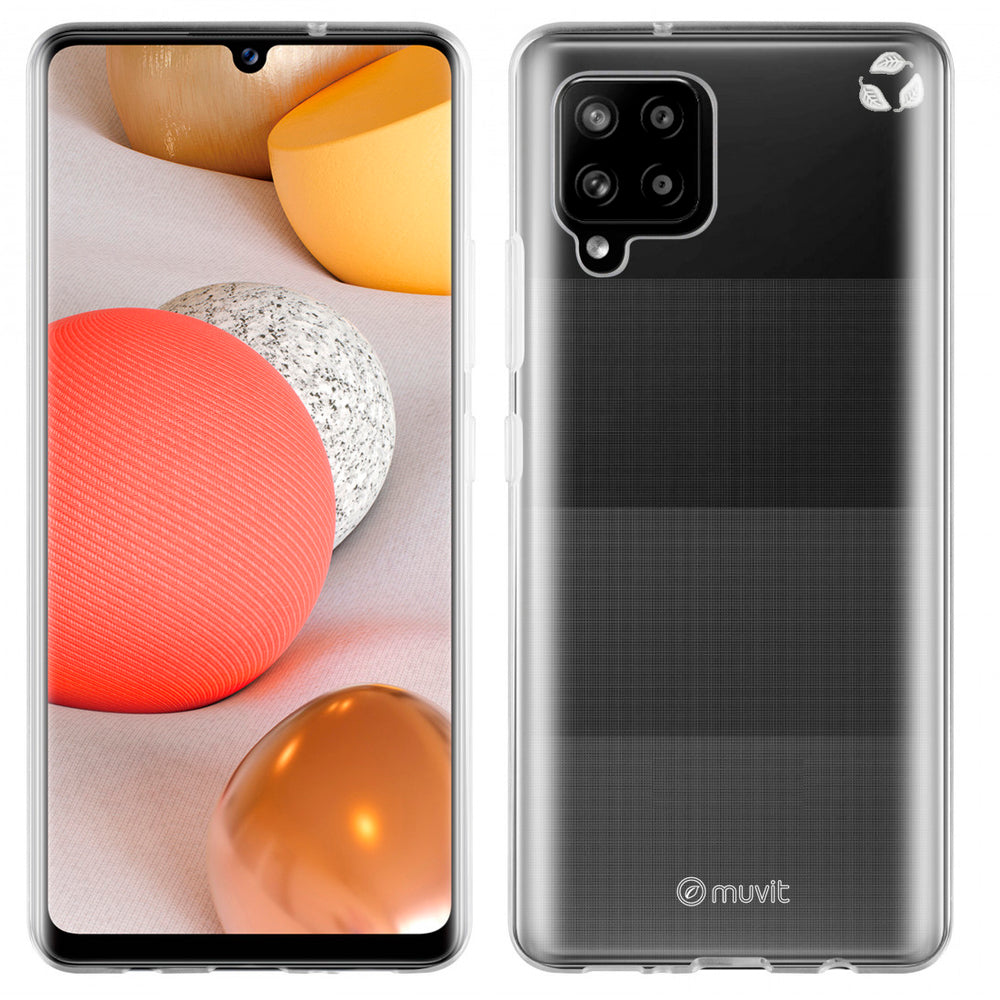 Funda Muvit for Change recycletek para Samsung Galaxy A42 5G transparente