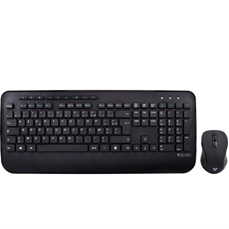 Combinación V7 CKW300FR teclado y ratón inalámbrico en francés
