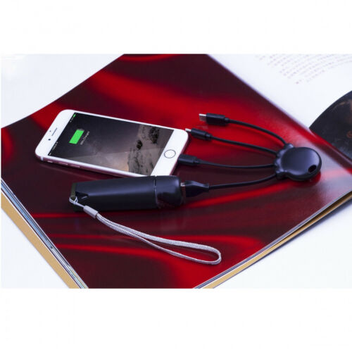 Batería portátil POWERBANK 2600 mAh+cable de carga compatible todos los móviles