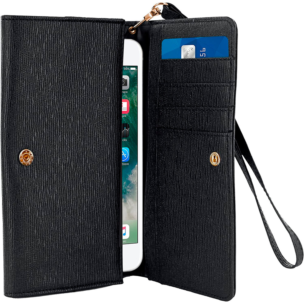Muvit Life MLCUN0005 Funda para teléfono móvil 15,2 cm (6») Bolso Negro.
