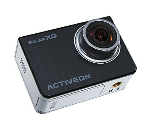 Cámara Deportiva Activeon SOLAR XG XCA10W – con Base de Carga Solar 5.600mAh