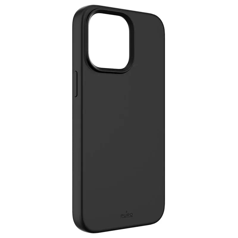 Funda PURO Silicona Icon para Apple iPhone 14 Pro negra Usada