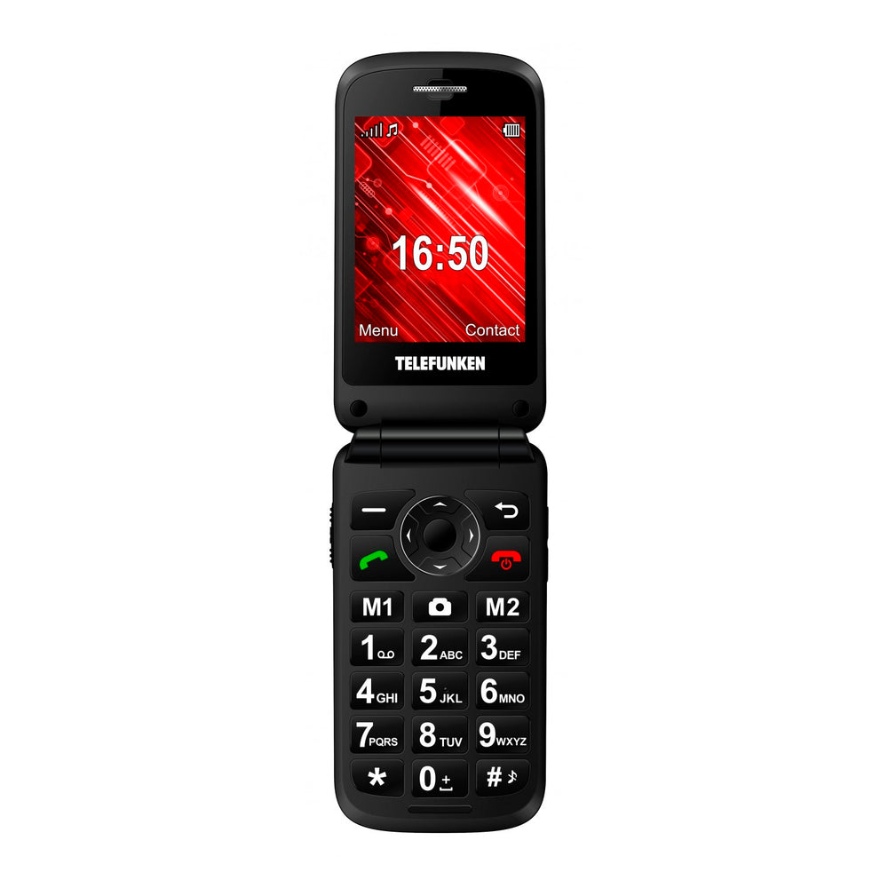 Teléfono Móvil Telefunken Libre S430 2,8″ Senior Negro Usado *USB-C dañado*