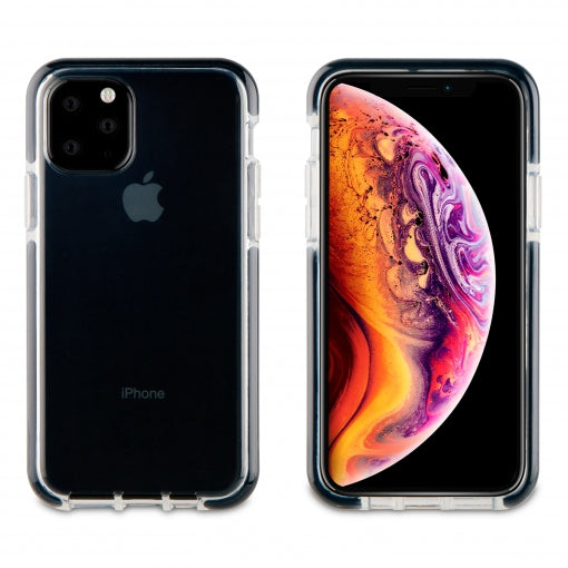 Funda Muvit Tiger Shockproof 2m Bordes Negros para Apple iPhone 11 Pro (NUEVO).