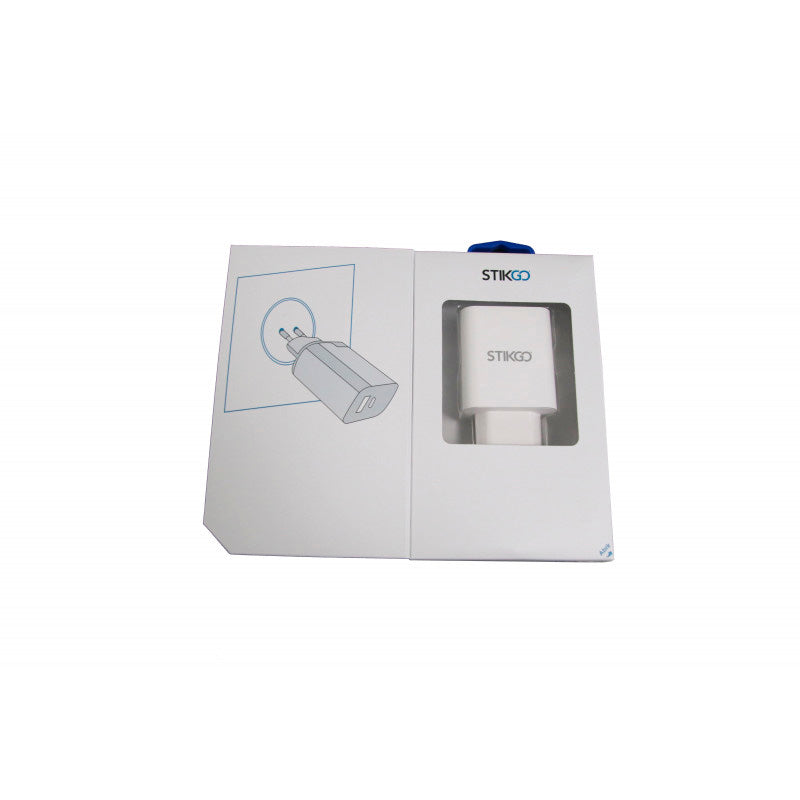 Cargador de Pared universal StikGo STIK00736 tipo C + QC3.0