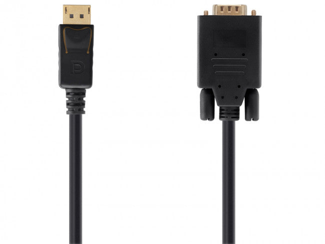 Cable Belkin de VGA a Displayport 3m negro.