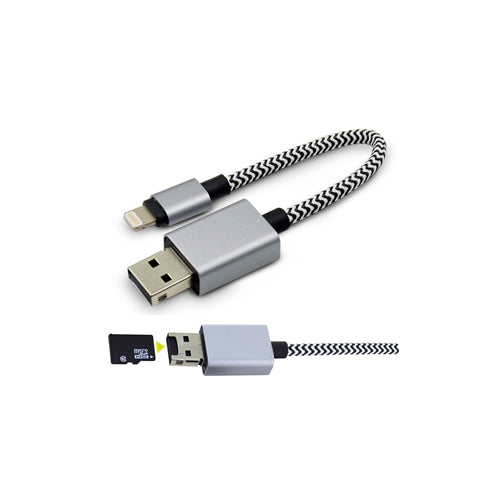 Cable Muvit MUNTA0006 USB Flash Drive MFI para carga y almacenamiento datos