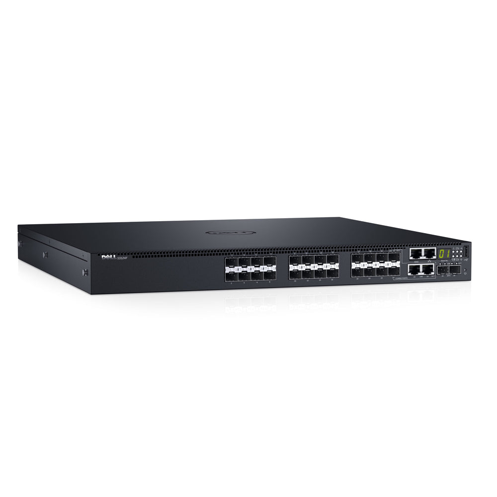 DELL PowerConnect S3124F Gestionado L2/L3 Ninguno 1U Negro.