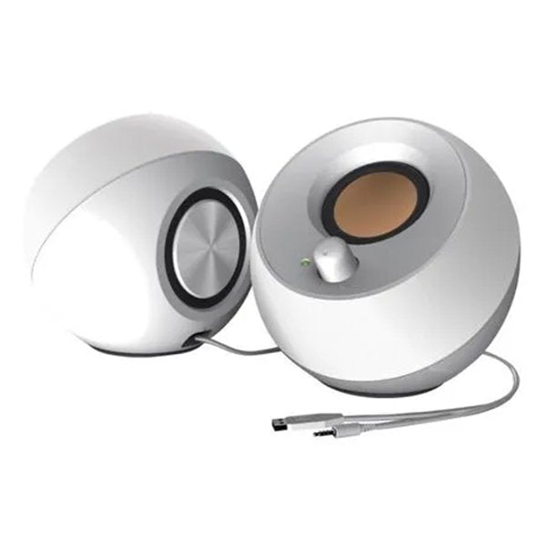 Conjunto de Altavoces Creative Pebble 2.0 USB Blanco