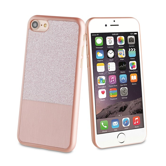 Muvit Life MLPAK0015 – Funda para Apple iPhone 7 + Laca de uñas de Color Rosa.