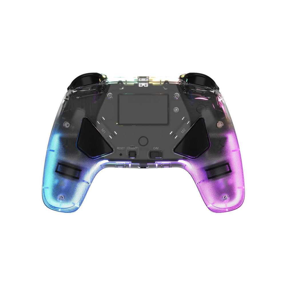 Mando inalámbrico Dragonshock Orion Glow Transparente/Negro Multiplataformas