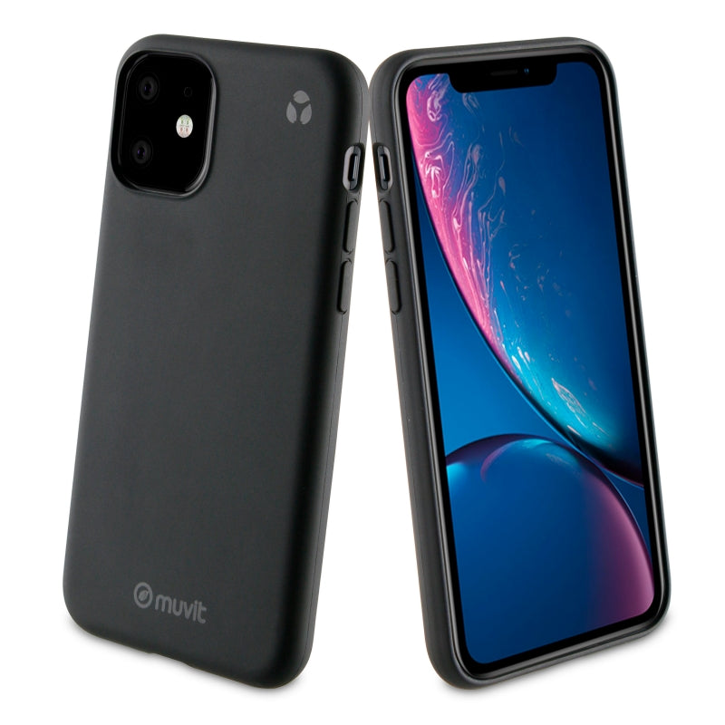Funda Muvit for Change para Apple iPhone 11 recycletek negra