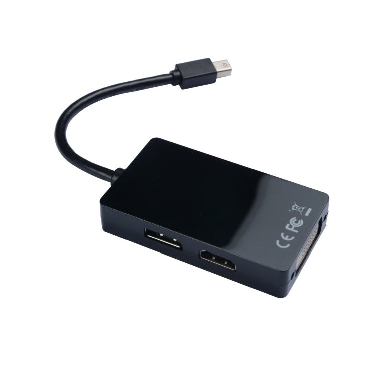 Adaptador V7 negro de vídeo con conector Mini DisplayPort Macho