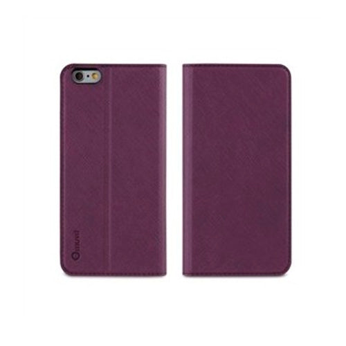 Funda Muvit Wallet Folio con función soporte para Apple iPhone 6 lila y naranja