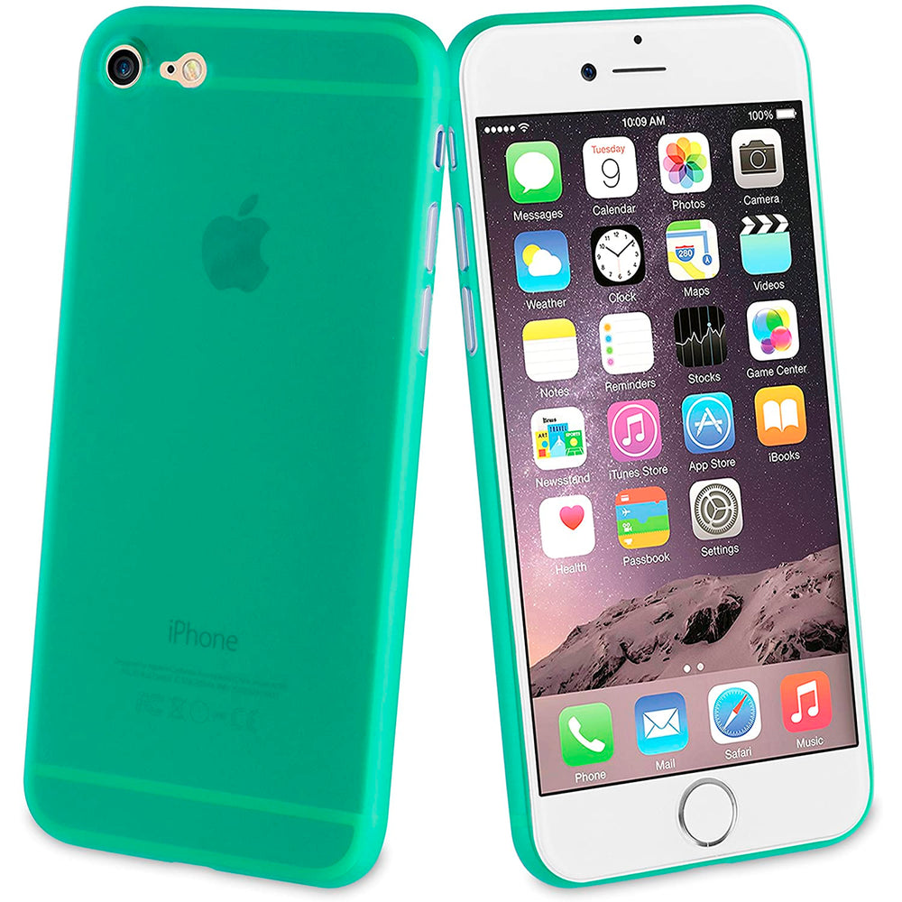 Funda Muvit Life para Apple iPhone 7 color turquesa