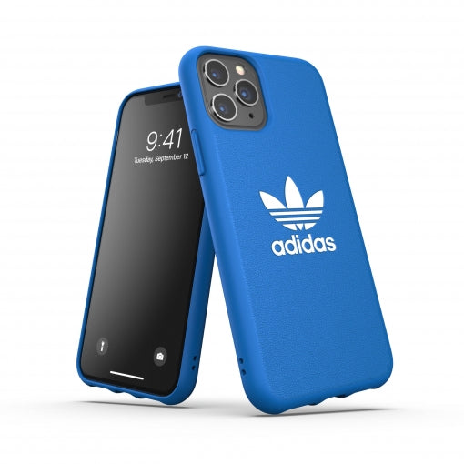 Funda original Adidas Iconic para Apple iPhone 11 Pro azul (NUEVA)