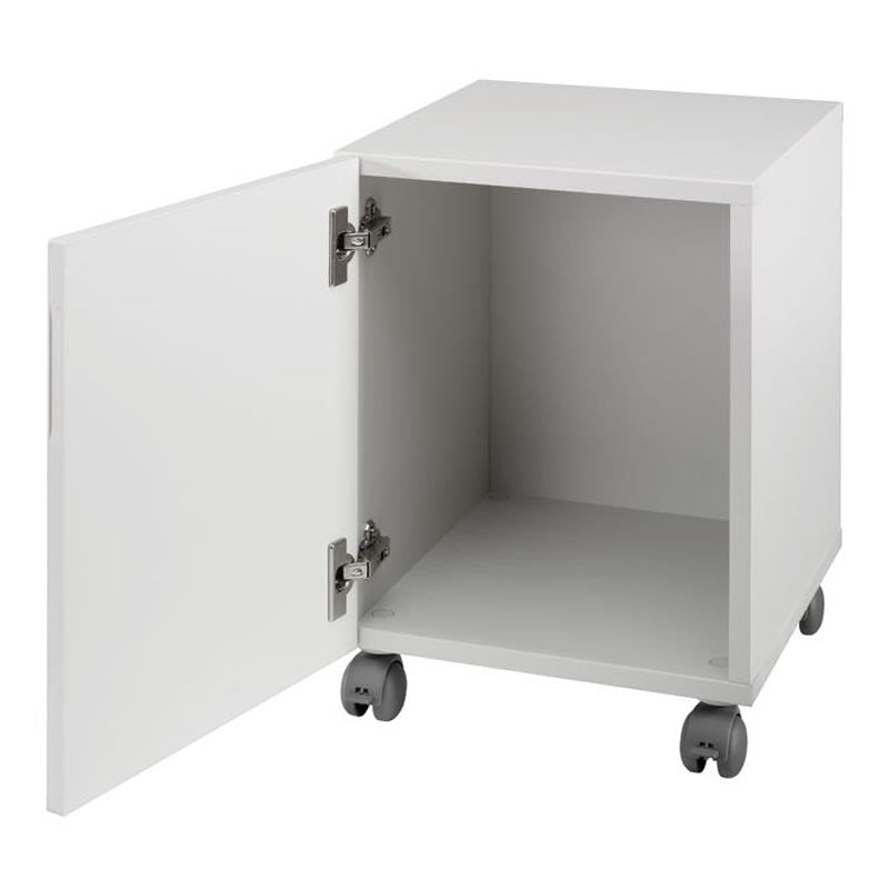 Mueble y soporte para impresoras Kyocera CB-1100 Blanco compartimento de abajo.