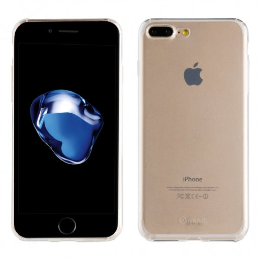 Carcasa Muvit para Apple iPhone 7 Plus/8 Plus ultra fina transparente.