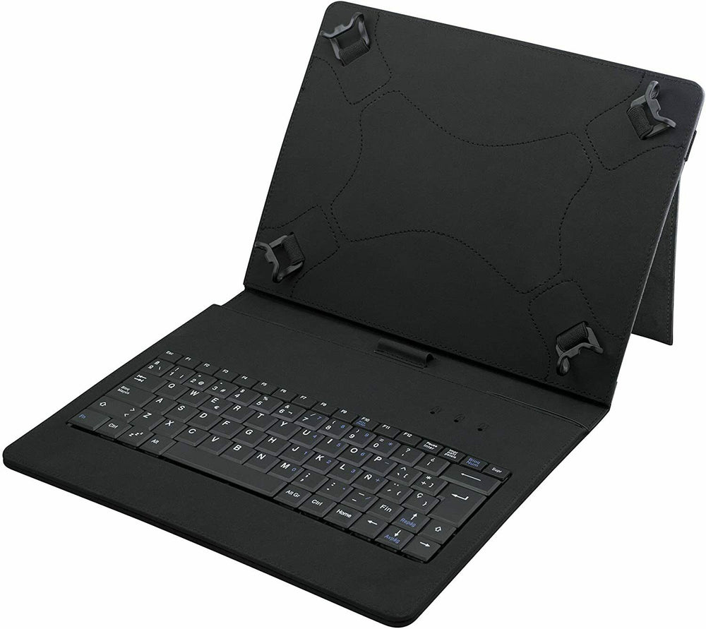 Funda con teclado E-vitta para Tablets 9,7-10,1 Negro en Español (ñ) Usado