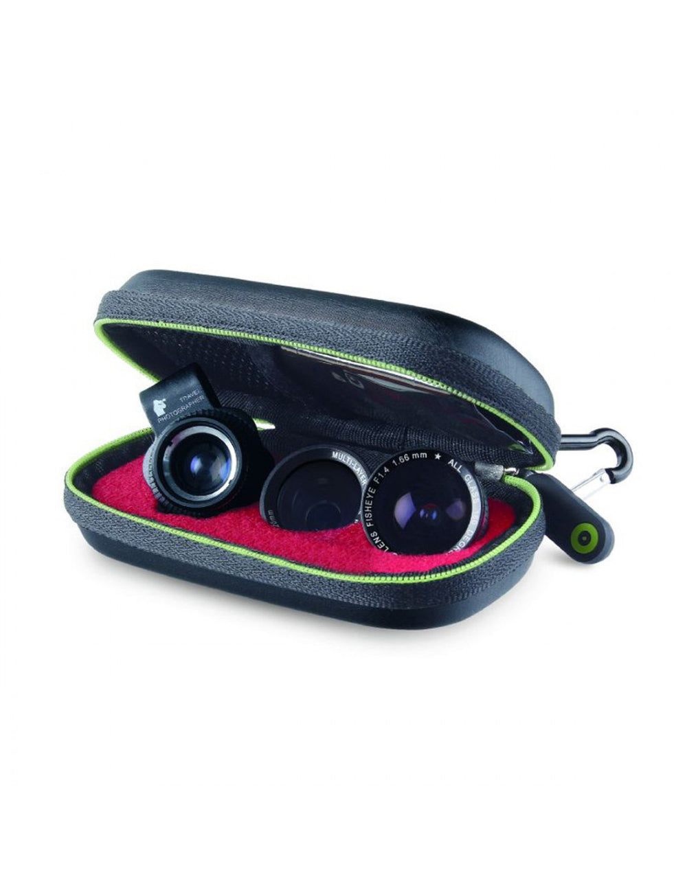 Pack universal Muvit 4 lentes-macro,gran angular,ojo de pez,polarizador (Nuevo)