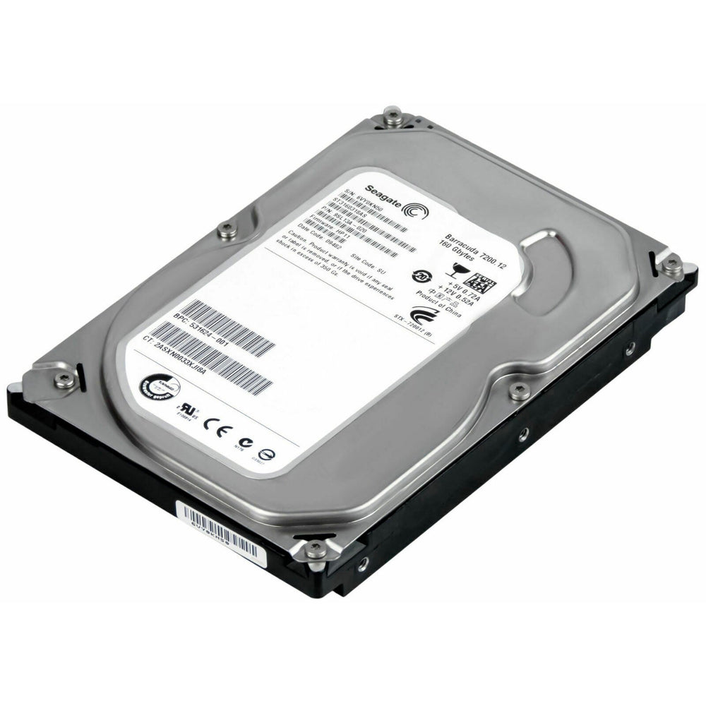 Disco Duro Seagate BarraCuda 160GB 7.2K 8MB SATA II 3.5» ST3160318AS Usado