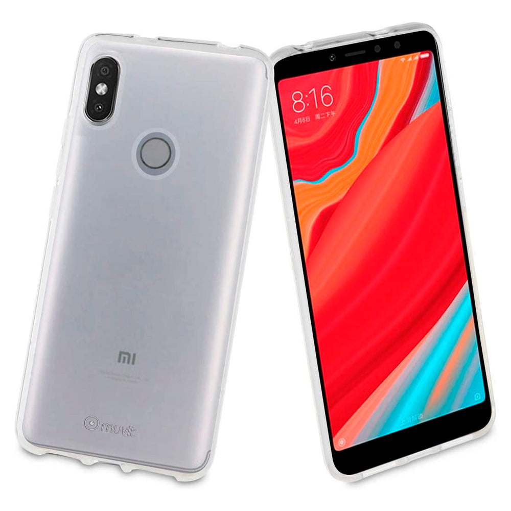Funda Muvit Cristal Soft para Xiaomi Redmi S2 transparente.