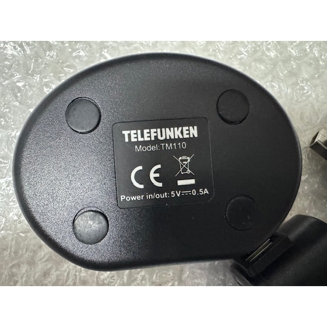 Base de carga original Telefunken para Telefunken TM110 + cargador