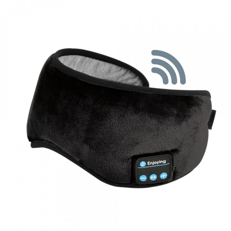 Muvit Antifaz con Auriculares Negro