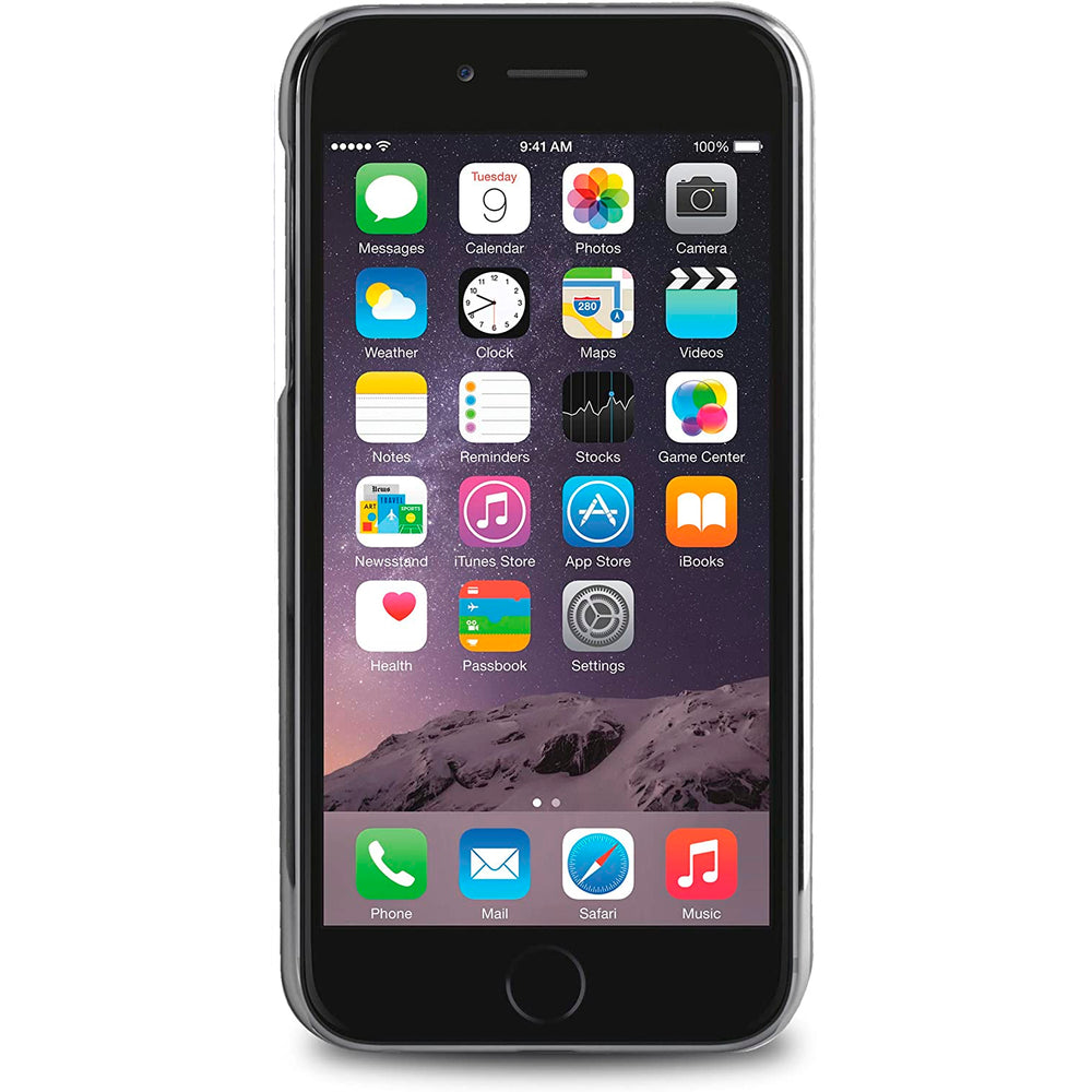Funda PURO Business Piel para Apple iPhone 6 Plus color gris.