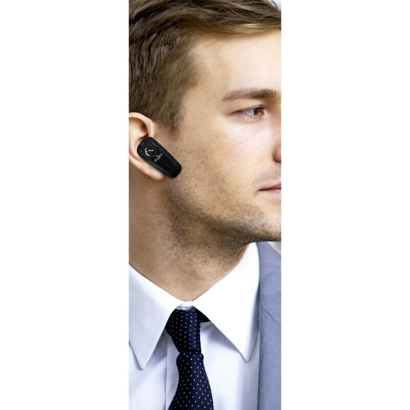 Auricular Bluetooth Puro negro **Embalaje dañado, producto nuevo**