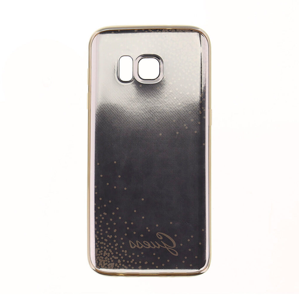 Funda GUESS Dots Soft TPU para Samsung Galaxy S7 Edge negra