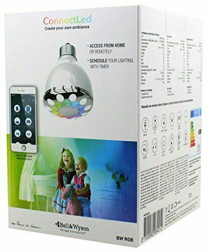 Bombilla LED Wifi Bell&Wyson color Blanco *SOLO ANDROID*