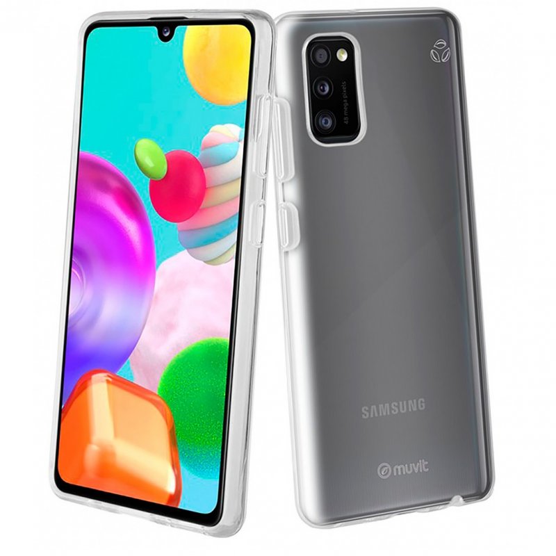 Funda Muvit for Change para Samsung Galaxy A41 recicletek transparente
