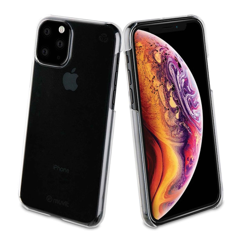 Funda Muvit for Change para Apple iPhone 11 Pro Max recycletek transparente.