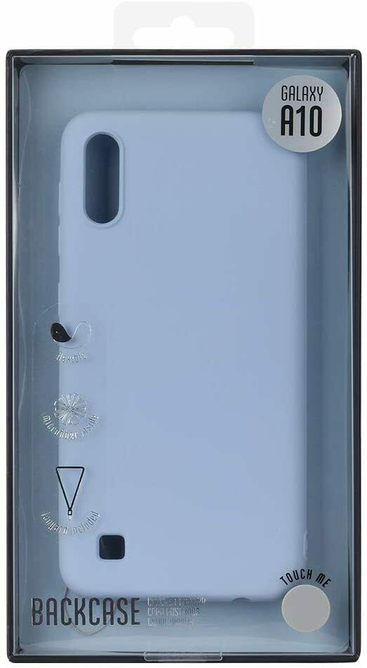 Funda Muvit Life liquid Soft para Samsung Galaxy A10 Azul cielo.
