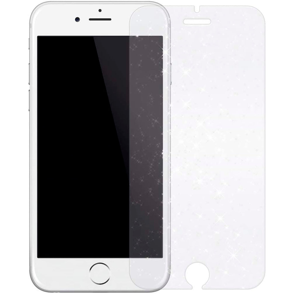 Protector pantalla vidrio templado White Diamonds Swarovski para iPhone 7/6S/6.