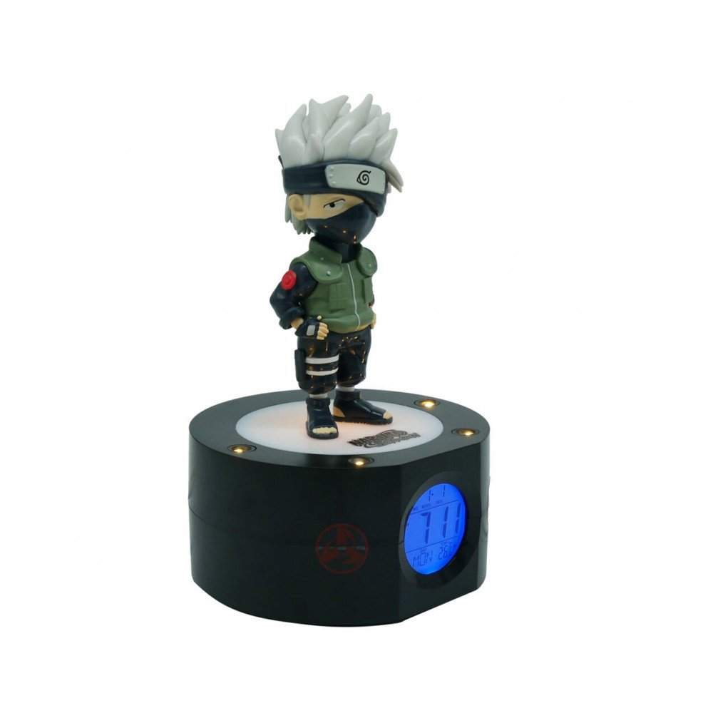 Despertador Teknofun Figura Naruto Shippuden Kakashi Luminoso