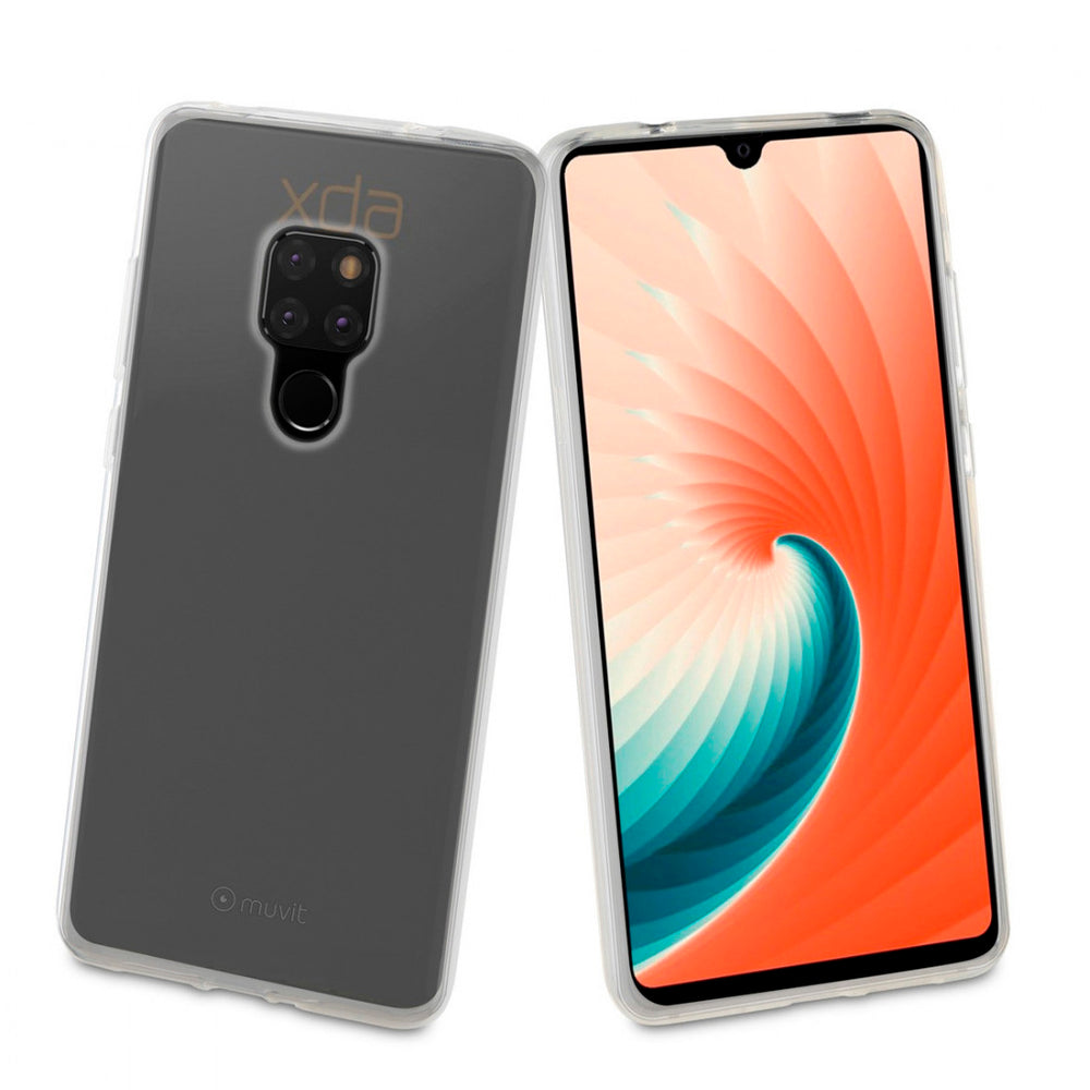 Funda Muvit Cristal Soft para Huawei Mate 20 transparente